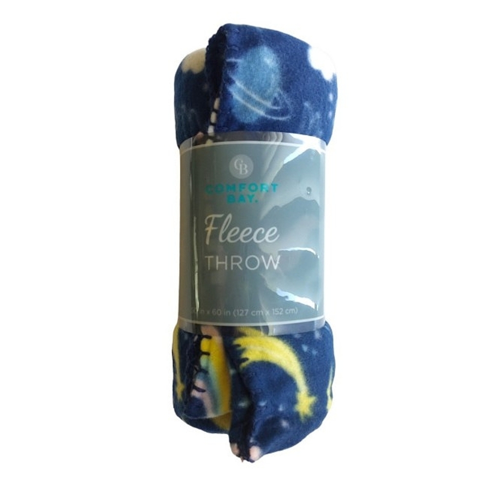 Comfort Bay Fleece Throw Magical Blanket